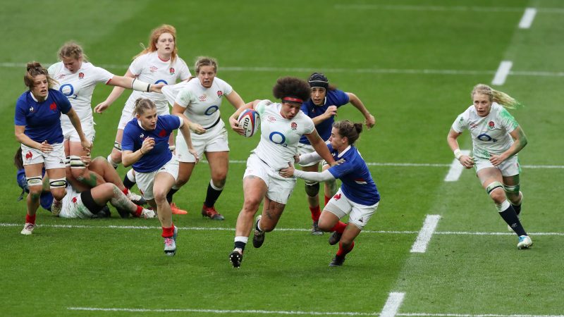 MATCH REPORT: England 25-23 France. A pitched battle in an empty stadium!