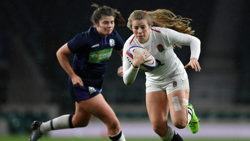 Setting sights on the Grand-Slam with England fly-half Zoe Harrison