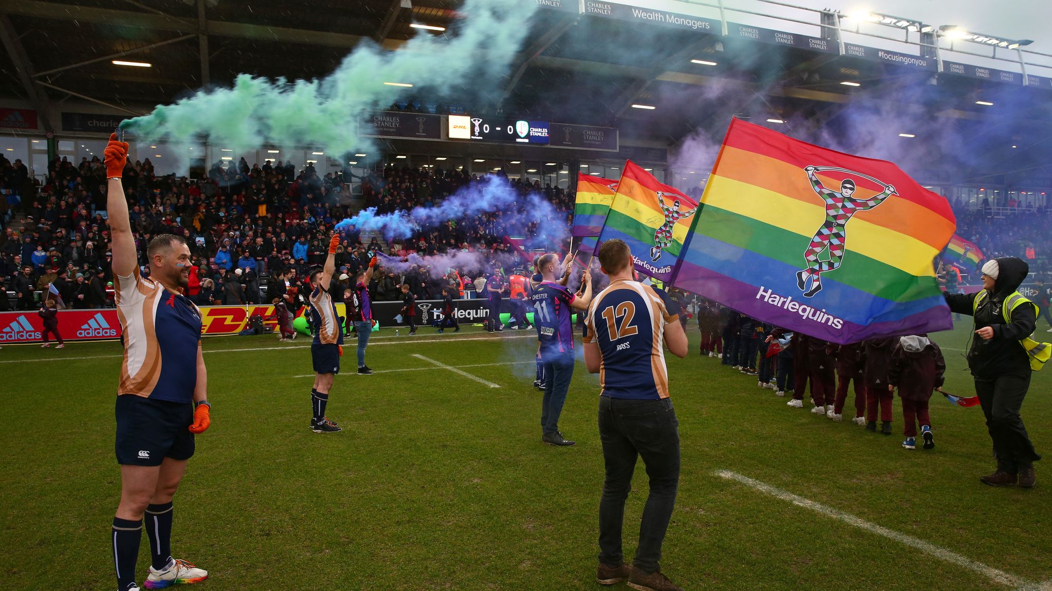 Harlequins promote inclusion with LGBTQ+ Supporters Association